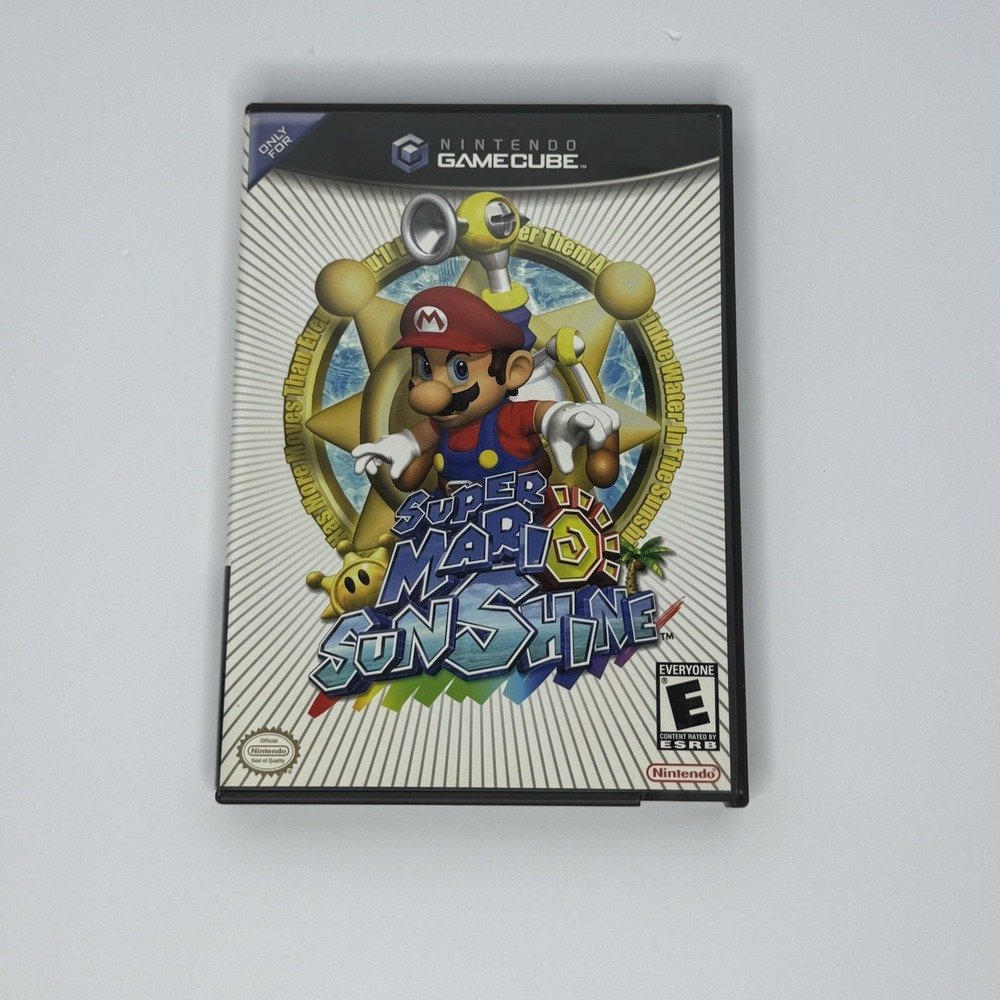 Super Mario Sunshine (Nintendo GameCube, 2002) CIB Tested Working